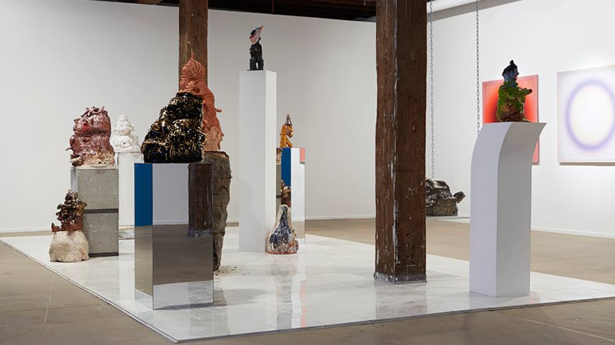 Ramesh Mario Nithiyendran, installation view, 2014, Artspace, Sydney (winner of the 2014 NSW Visual Arts Fellowship for Emerging Artists
