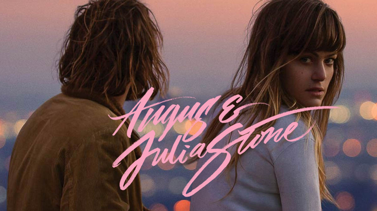 Angus & Julia Stone, 2014. Custom type by Gemma O'Brien.
