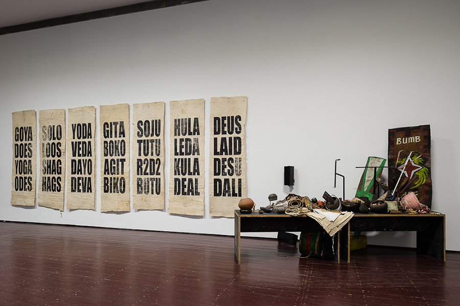 Untitled (Anagrams and Objects for R.U. & R.U. (Part I), 2015 Photo: Jorit Aust