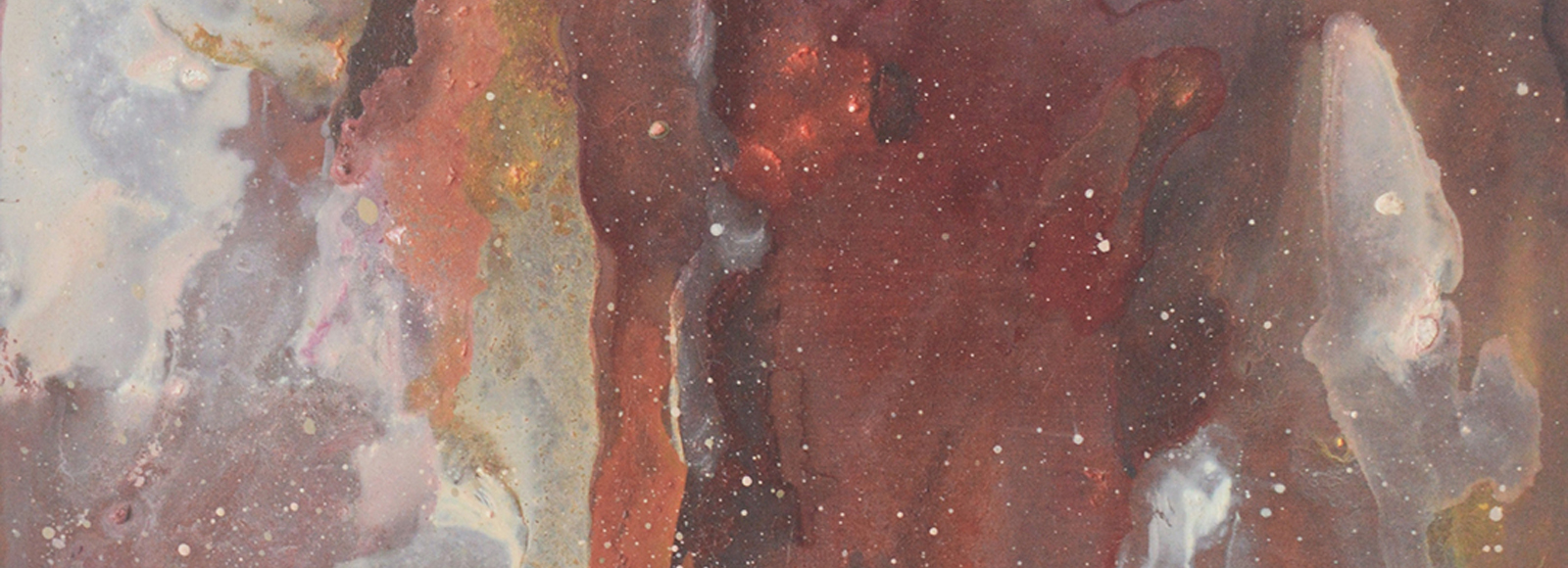 Image: Nyah Willis, ‘Skin of Gum’ 2020. Oil on copper. 20.1x47.1 cm. Image courtesy: the artist.